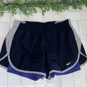 Women's Nike dry fit shorts with spandex small workout shorts